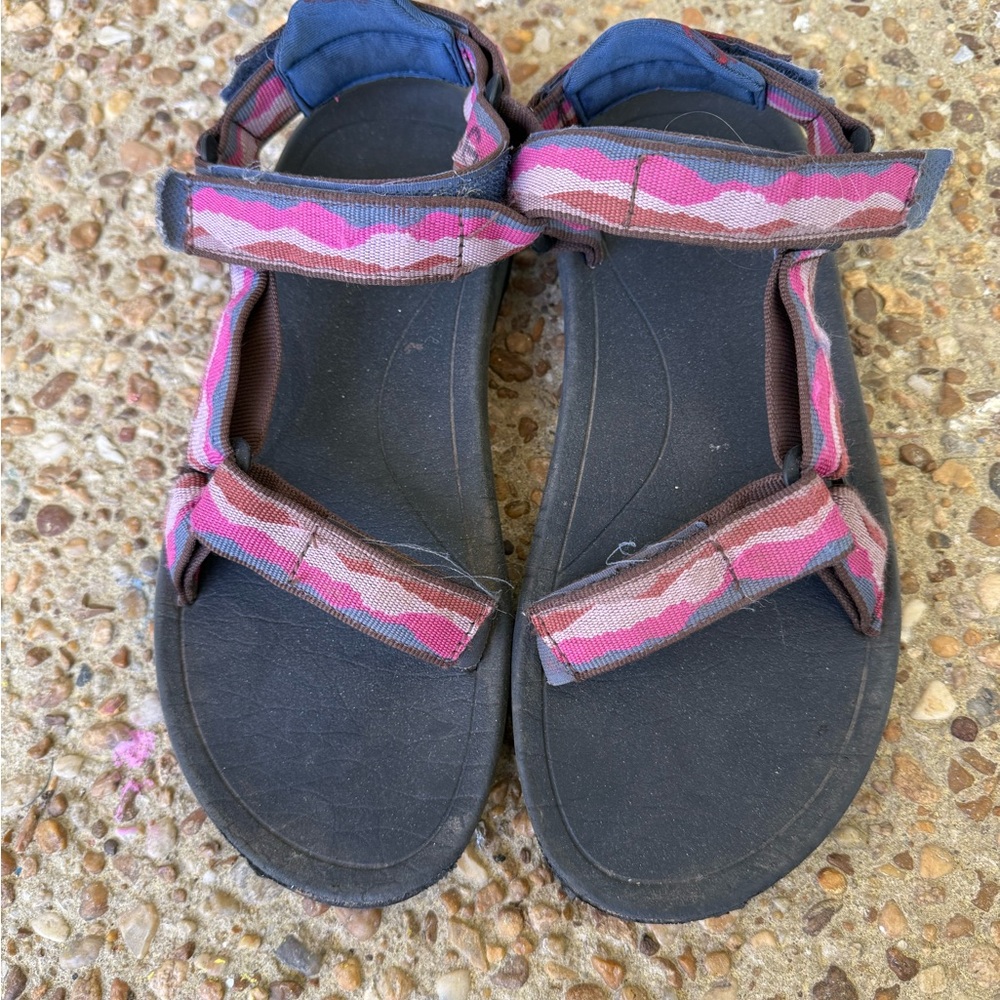 Teva Sandals Pink and Brown